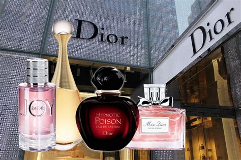 list of Dior perfumes